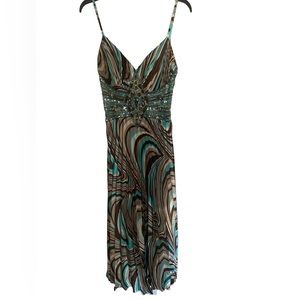 This is a size L, it's a multicolor, and it has sequins